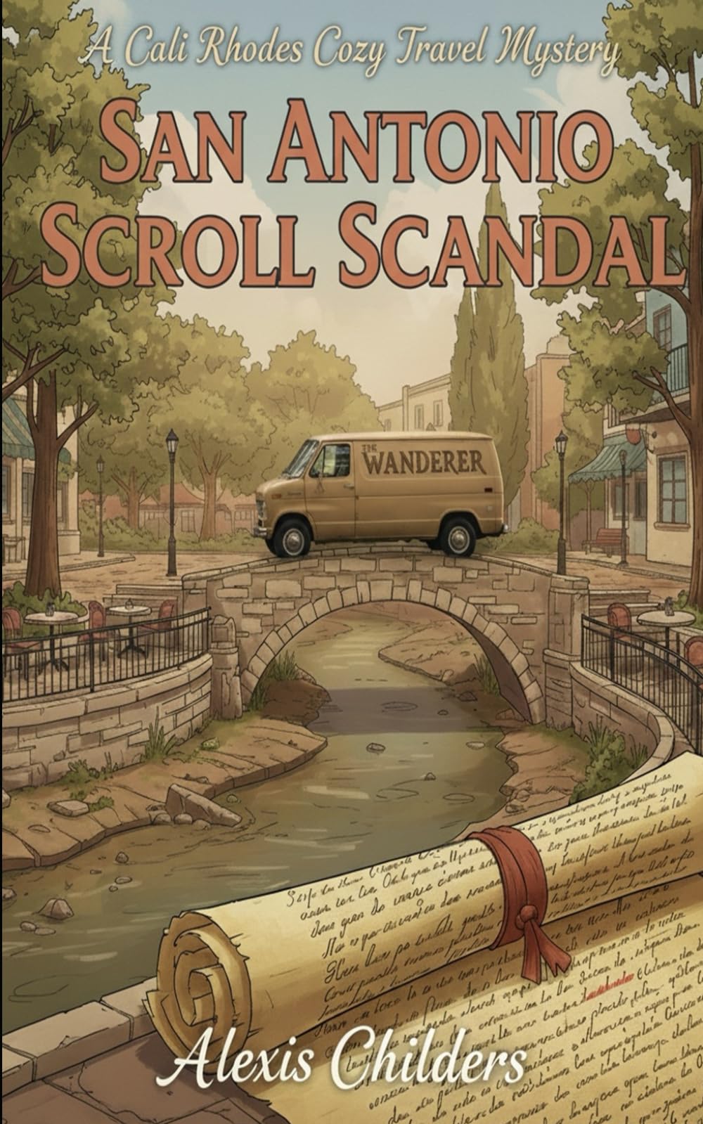San Antonio Scroll Scandal: A Cali Rhodes Cozy Travel Mystery