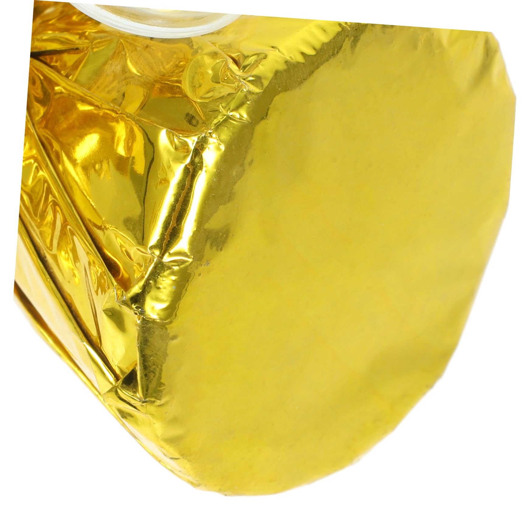 Pesi per Palloncini a Blocco Oro in Foglio Alluminio 5 Pezzi | Palloncini e Palloncini di Elio, per Feste e Compleanni, Controllo Dell’altezza, Riutilizzabili