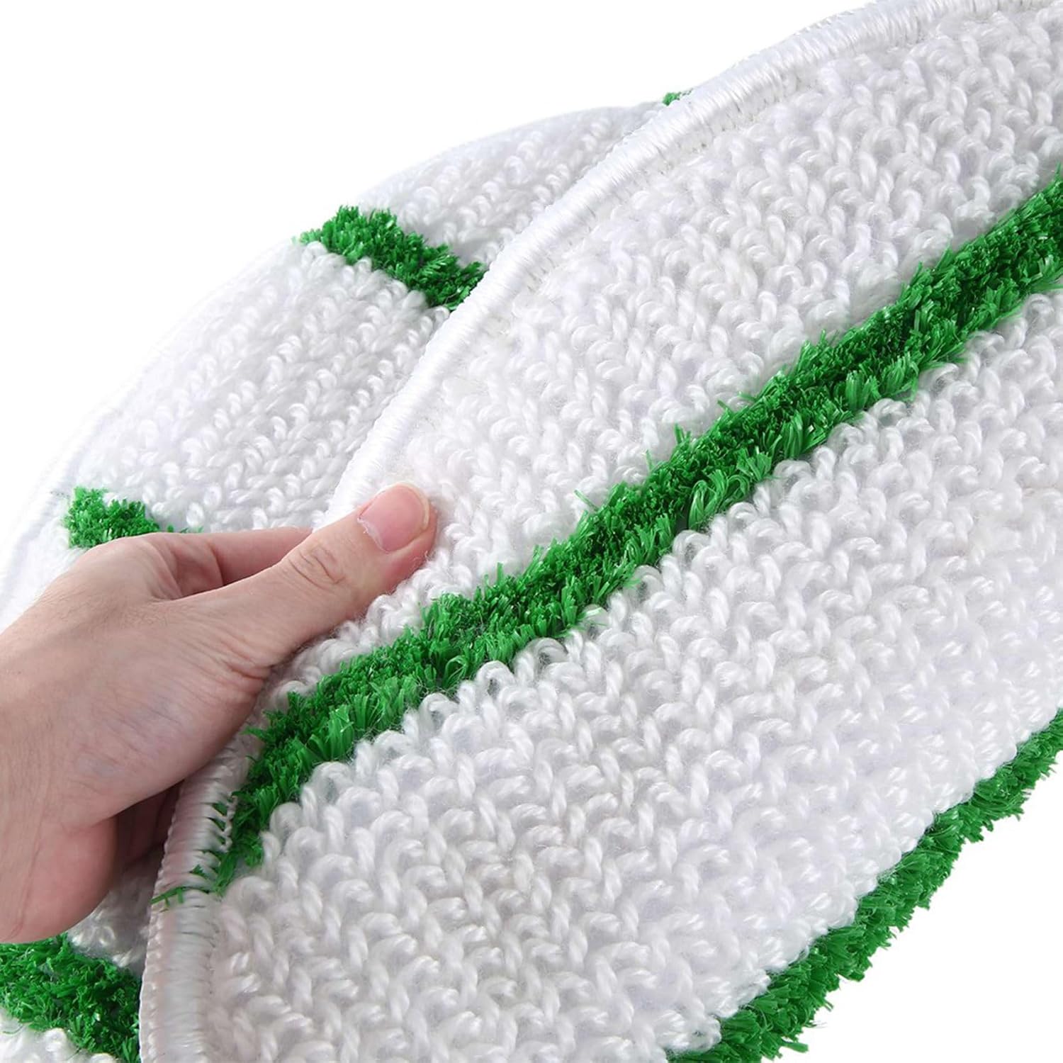 5X 19in Rotary Yarn Bonnet Low Profile with Agitation Carpet Cleaning Bonnet Pad