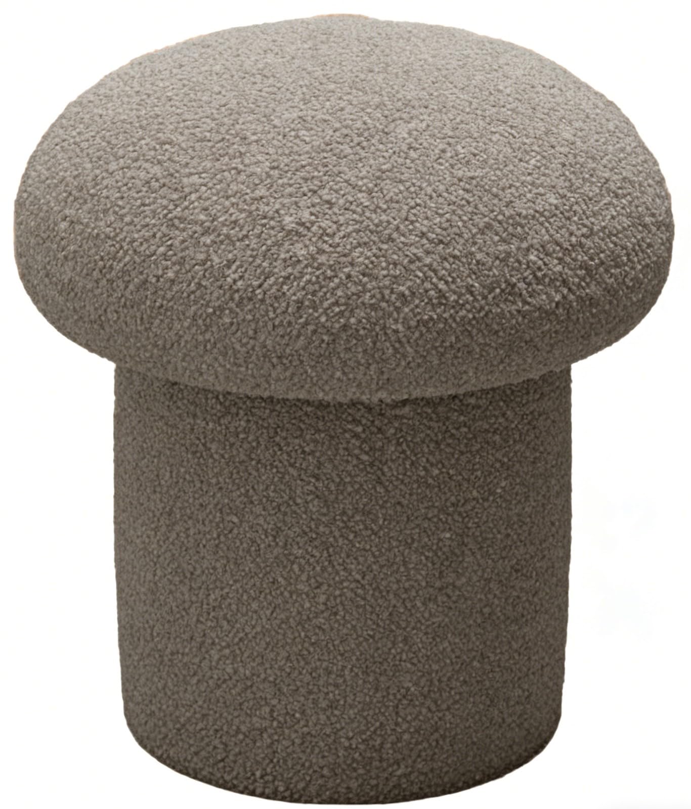 SXZenSpace Small Wooden Stool Round Table, Plant Stand Indoor Milking Step Stool, Side Table For Bathroom Toilet Bedroom Bedside(Gray/S)