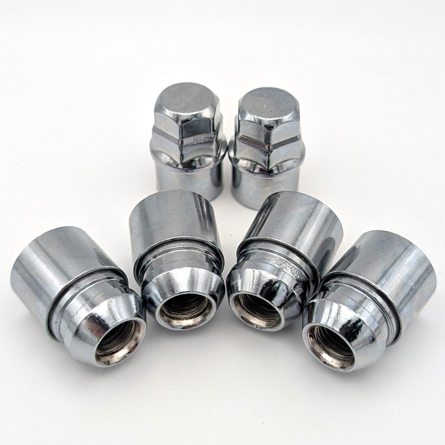 TRACER Nakrętki do felg M12 x 1,5 – ściągacz stożkowy 60° – długość 34 mm, rozmiar klucza 19/21, kompatybilne z Ford, Chrysler, Toyota, Hyundai, KIA, Honda, Mazda