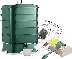 Vermicomposting Worm Bin Setup