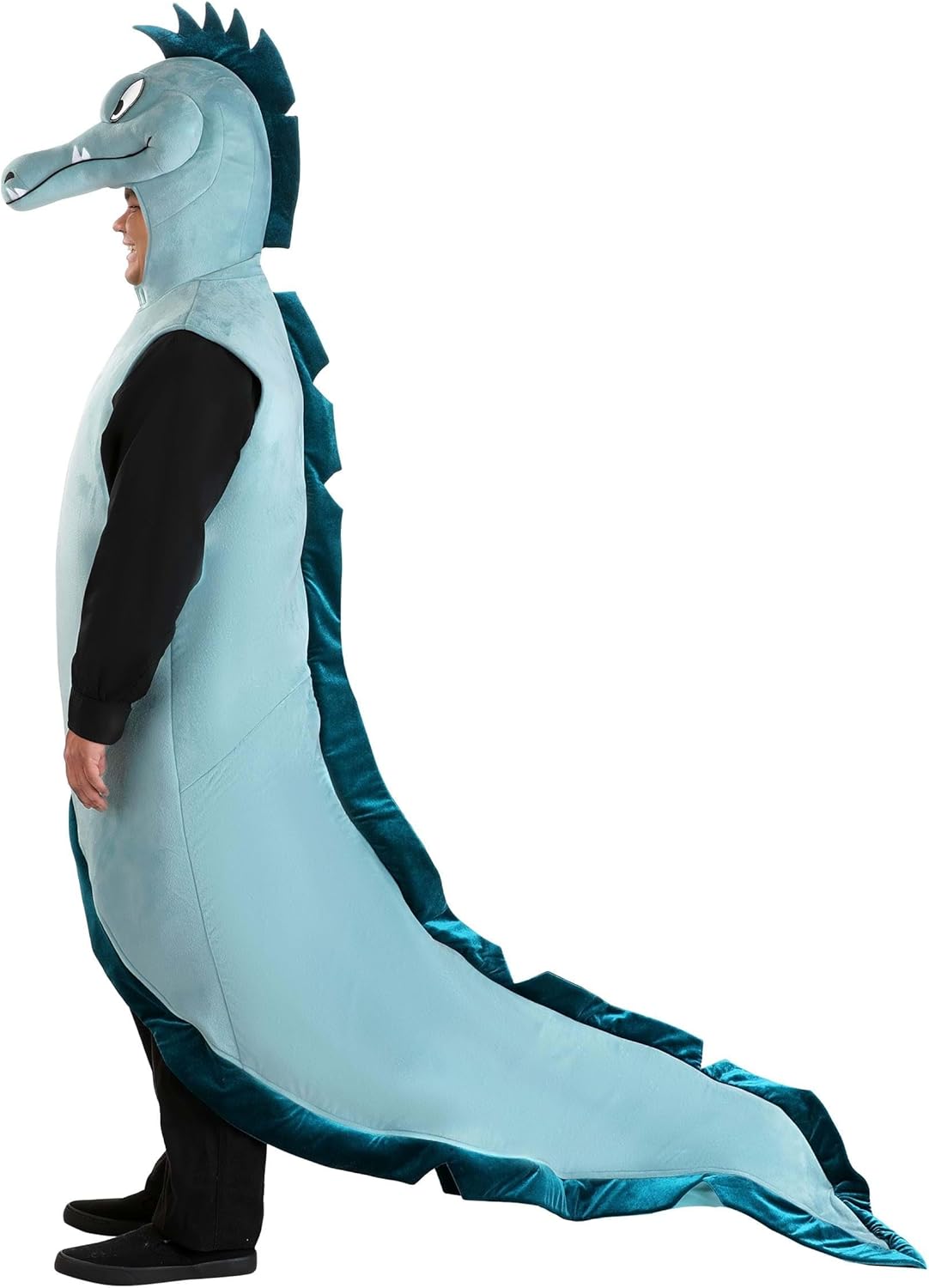 Plus Size Disney Flotsam And Jetsam Costume For Adults | Eel Tunic With Plush Character Headpiece And Eye Set