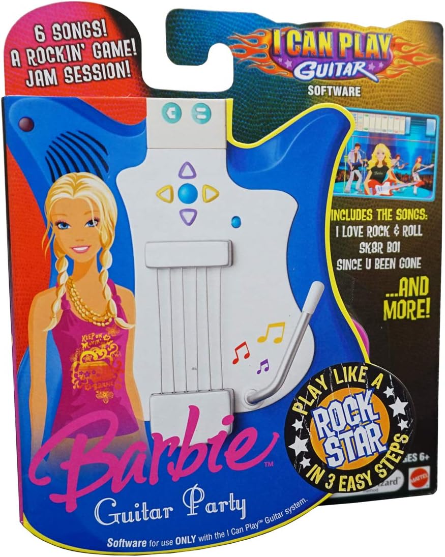 Fisher-Price I Can Play Guitar Sw Barbie Guitar Party