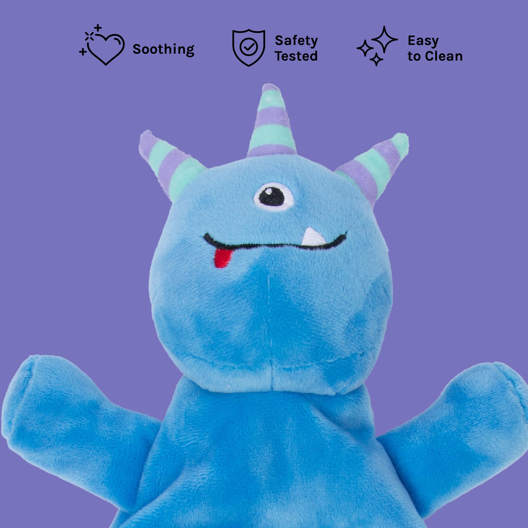 WubbaNub Blue Monster Lovey