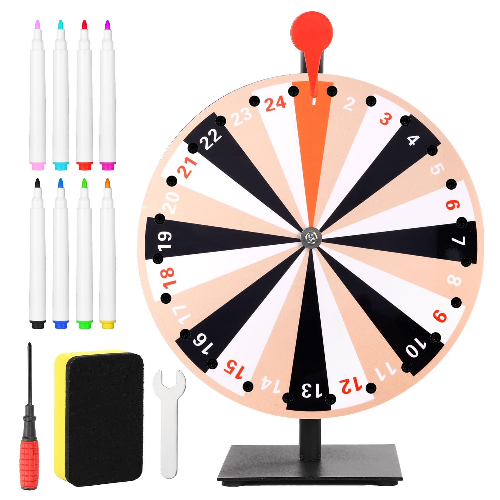 Gosknor 12in Spinning Prize Wheel