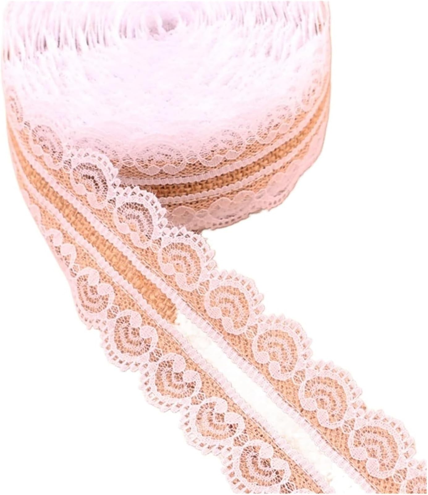 Jute Burlap Ribbon, Jute Burlap Ribbon Lace Multicolor 2m, 5m For Wedding Party DIY Wrapping Crafts