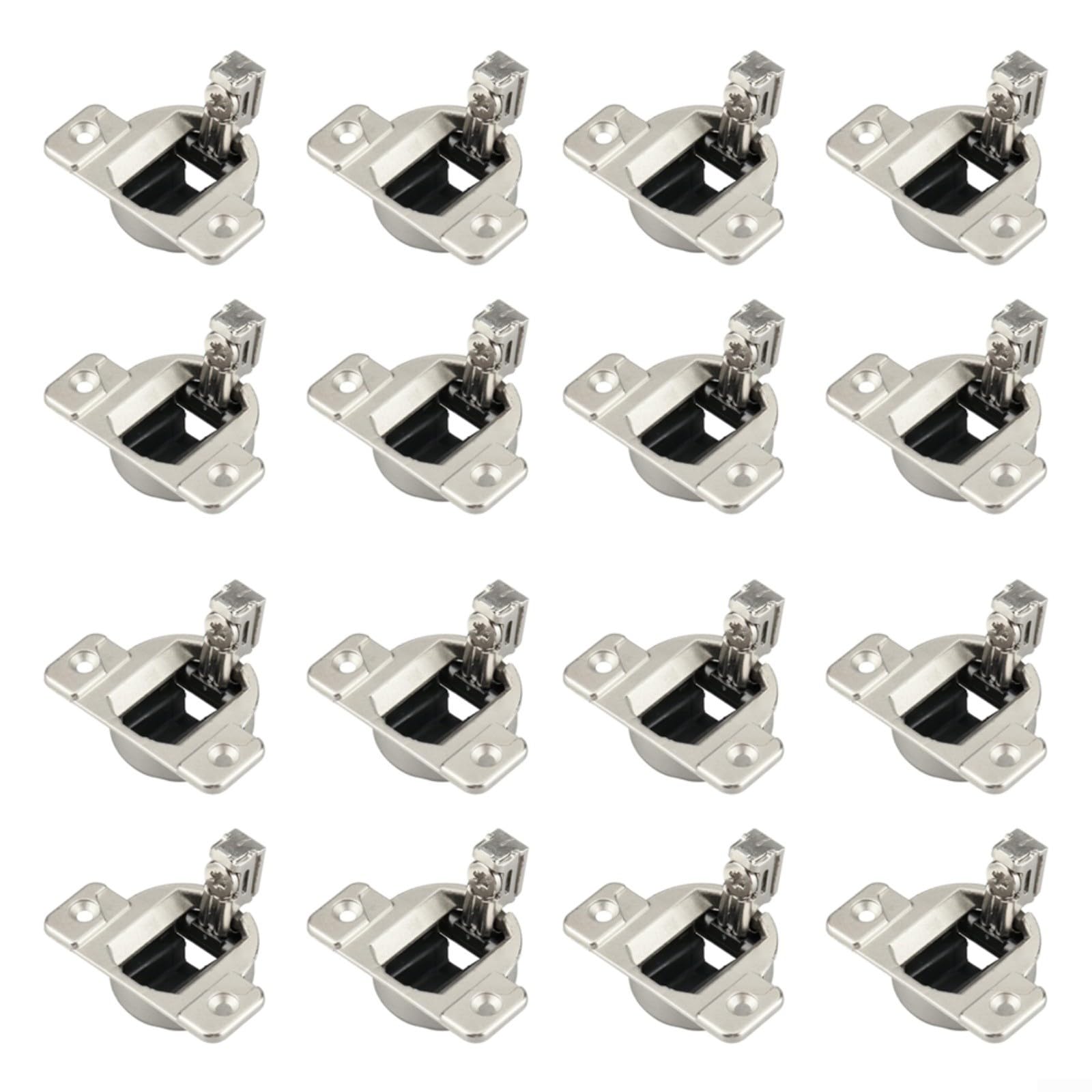 Charnière porte 110 degrés en acier inoxydable lot de 8 pour rénovation cuisine