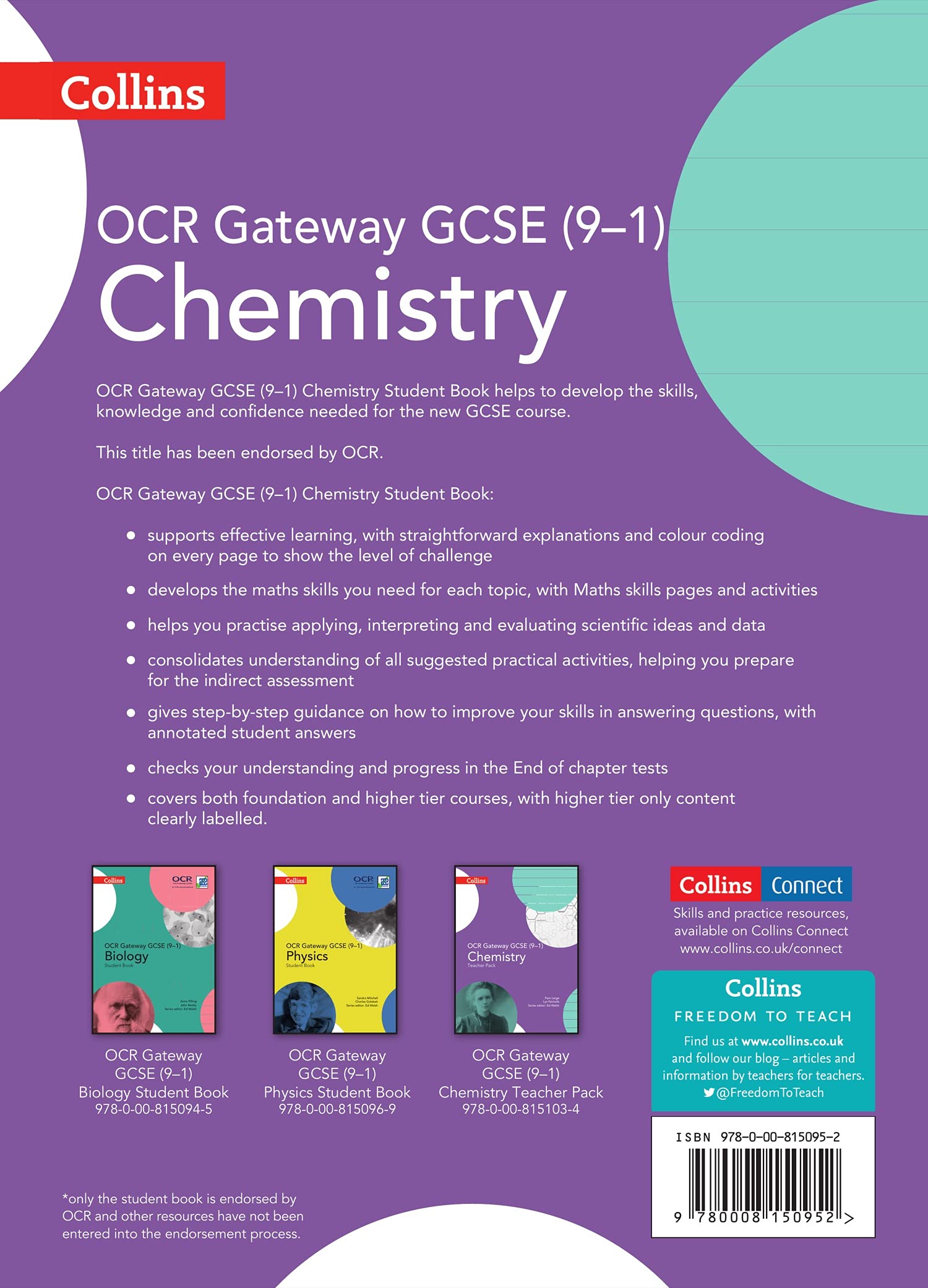 OCR Gateway GCSE Chemistry 9-1 Student Book