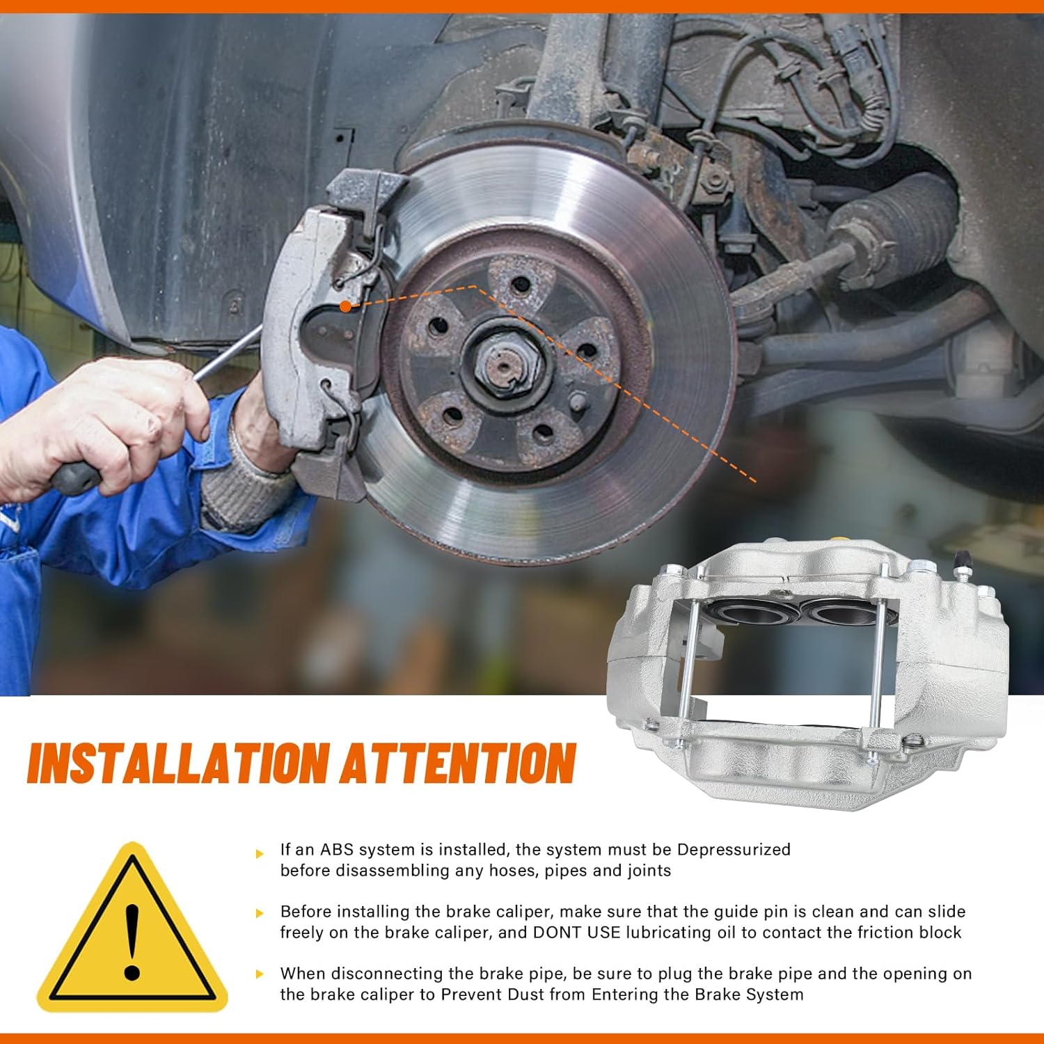 DRIVESTAR 193274 193275 Front Brake Calipers Compatible for 2008-2015 Toyota Sequoia, 2007-2015 Tundra