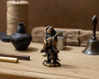 時代提げ物 七福神根付 天然素材 在銘【弁才天】高さ約7.4cm 重さ約56ｇ 時代提げ物 七福神根付 天然素材【弁才天】高さ約5.0cm 重さ約