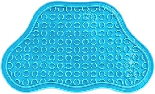 Miniatura 2 de PetDreamHouse PAW - Cuenco interactivo 2 en 1 de alimentación lenta con alfombrilla extraíble para lamer - azul