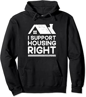 Housing Is A Human Right Poverty Cancel Rent Stop Evictions Pullover Hoodie