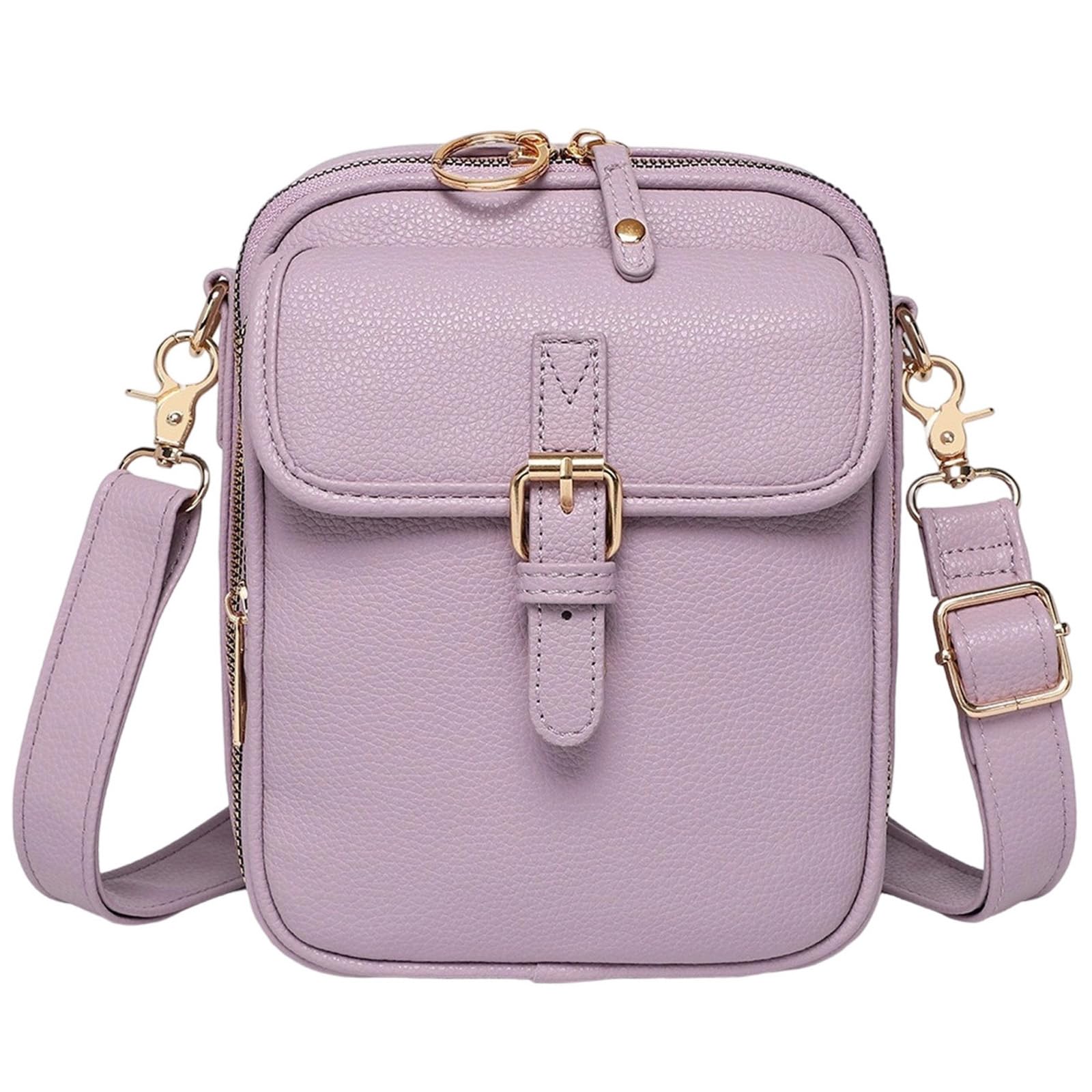 Leather Crossbody Bags for Women,Cross body Bag For Woman, Anti-Theft Vintage Built in Wallet