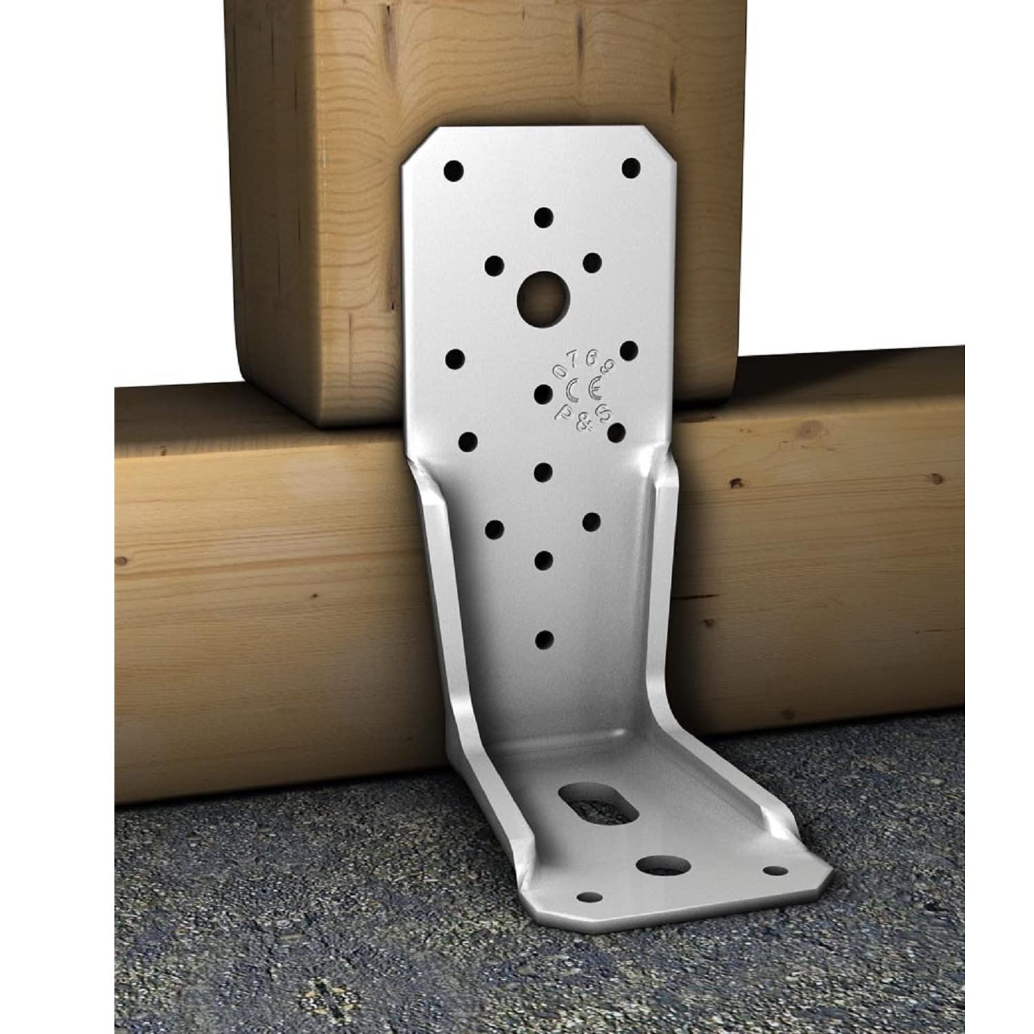Pollmann®Baubeschläge Winkelverbinder PKR L 135 x 85 x 65 x 4,0 mm 20 Stück