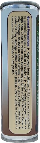 Miniatura 3 de Lata de aceite de cedro de 8 onzas, aceite esencial de madera de cedro rojo oriental (juniperus virginiana), aceite de cedro Fox Creek