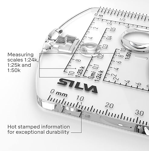 Miniatura 2 de Silva Expedition S Compass | Marcas luminosas nocturnas | Perfecto para navegación, senderismo, senderismo y caza