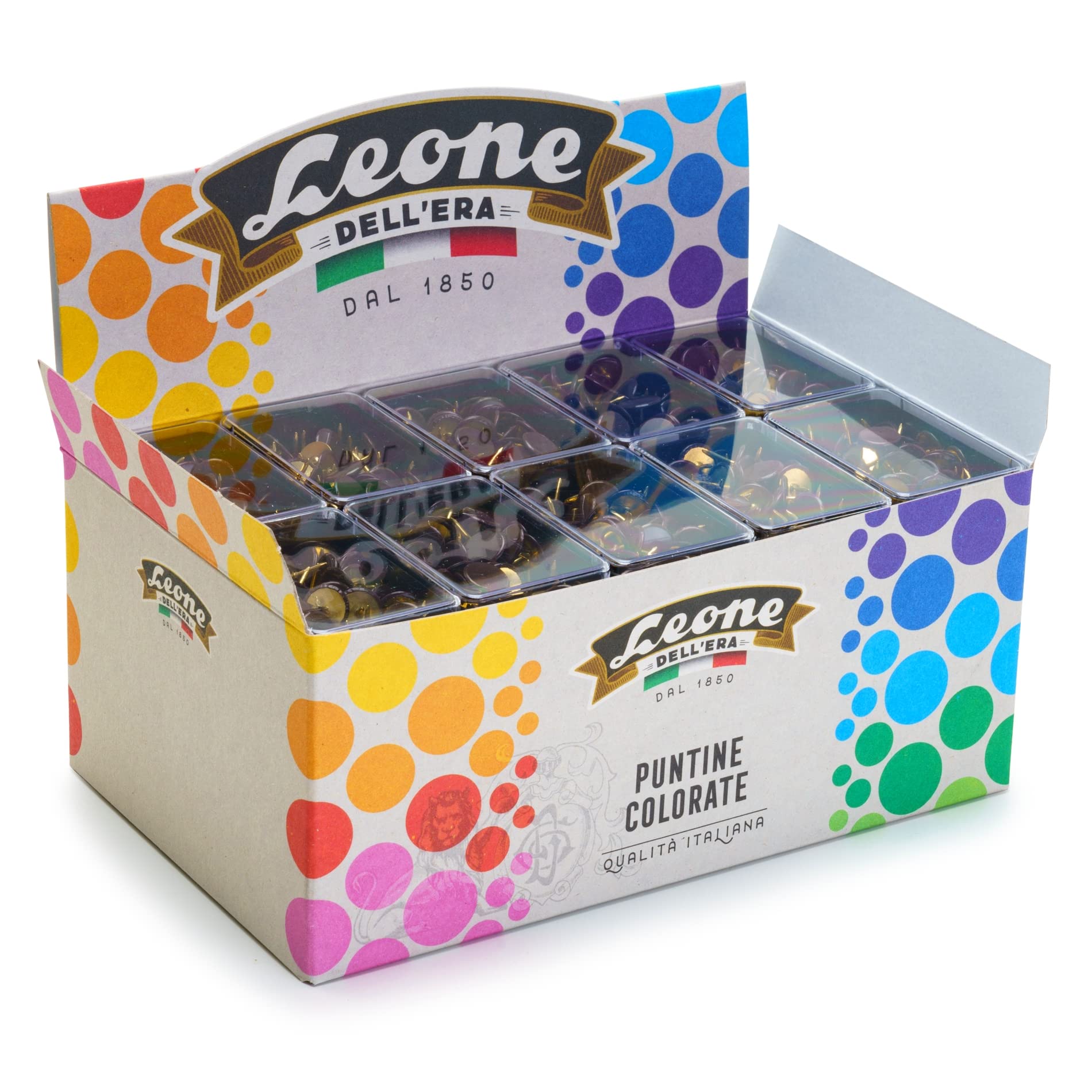 Leone Dell'Era Reißzwecken, Braun, Einheitsgröße
