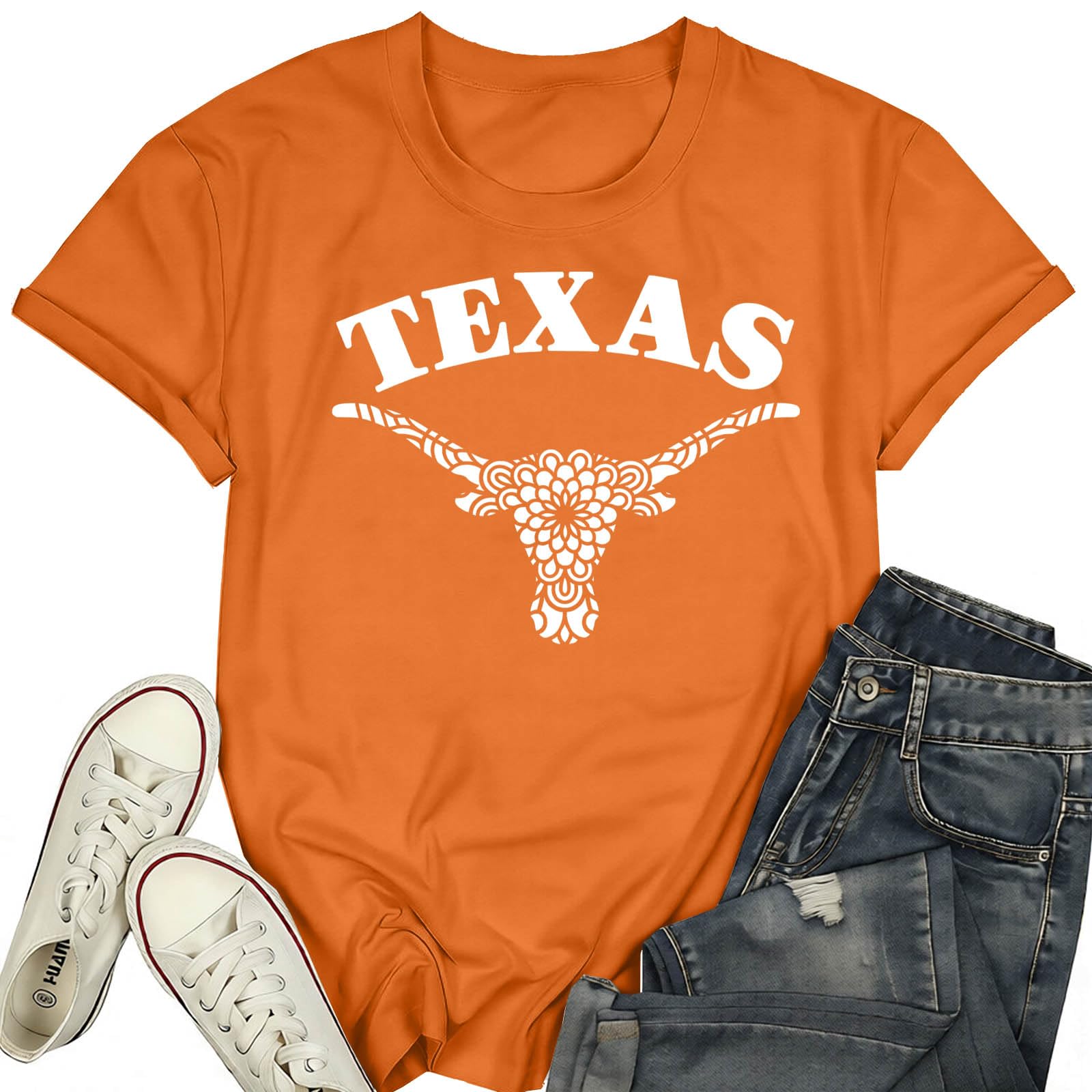 Texas Shirts for Women Western Pride Cowgirl T-Shirt