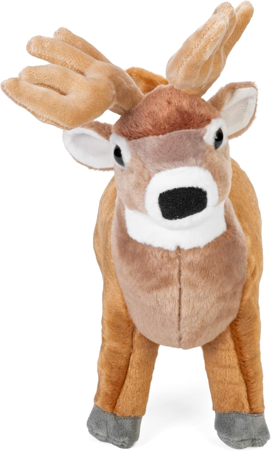 Wild Republic White Tail Buck Plush, Stuffed Animal, Plush Toy, Gifts for Kids, Cuddlekins 12 Inches