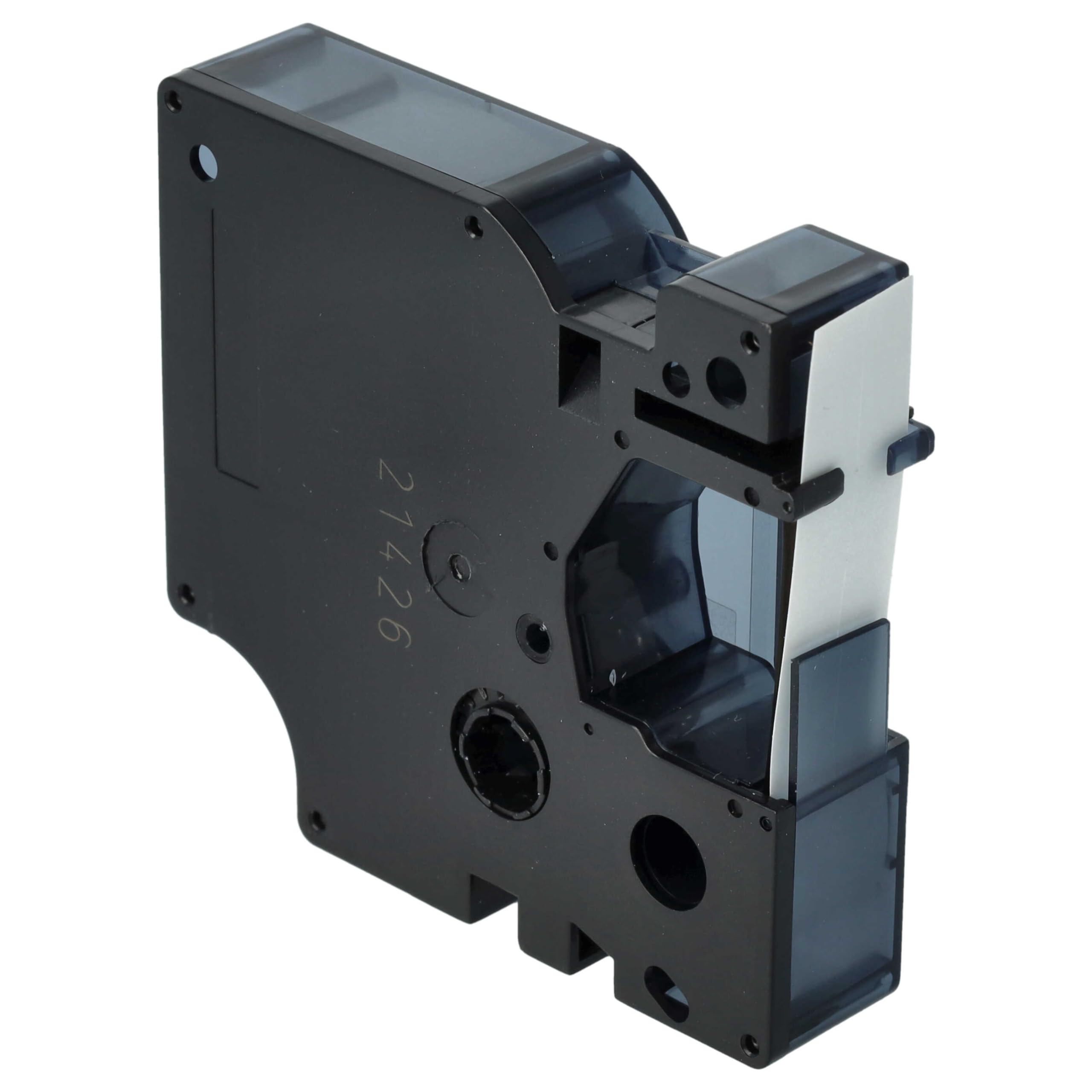 vhbw 50x Cassetta nastro sostituisce Dymo S0720530, D1 per etichettatrice 7m x 12 mm nero su bianco