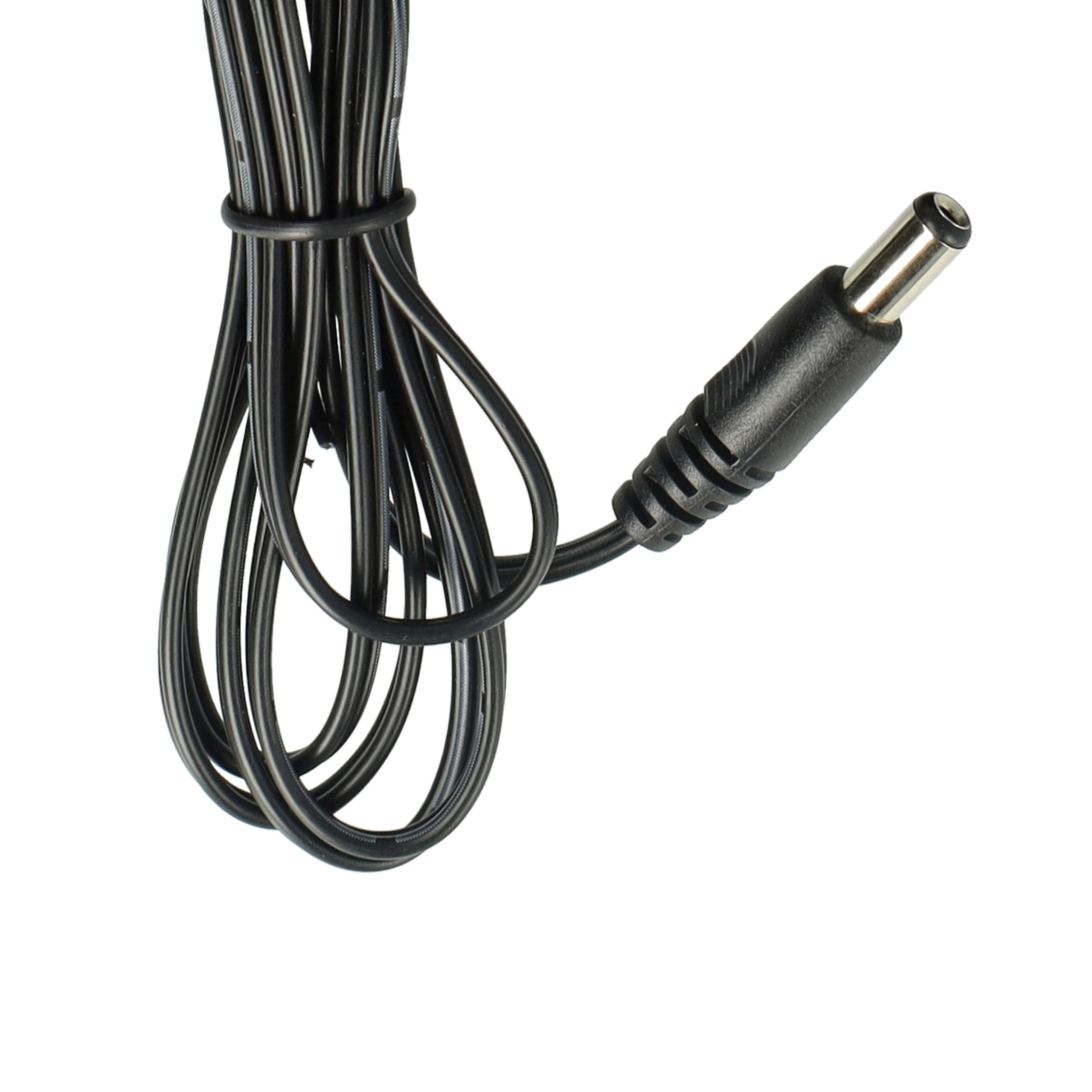 vhbw Cargador Compatible con Icom BP-232H, BP-232, BP-232WP, BP-232N, IC-4011 baterías de Radio - Estación de Carga + Fuente de alimentación, 9 V
