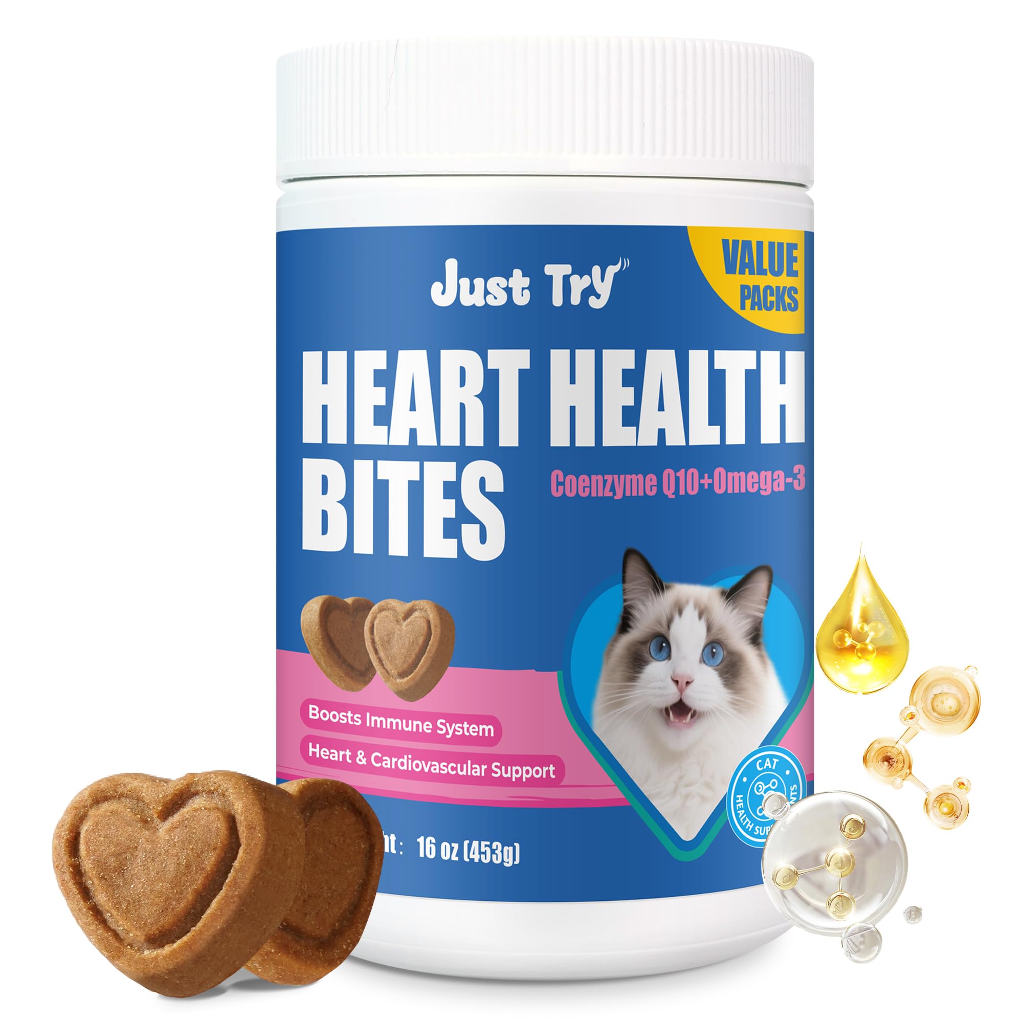 Just Try CoQ10 Heart Healthy Bites