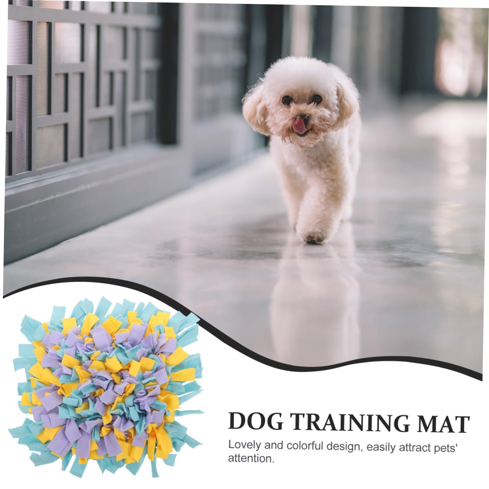Tappetino per Cani Sniffing Training Bite-resistant in Polar Fleece