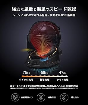 Amazon.co.jp: Kaedear(カエディア) バイク ヘルメット 消臭機