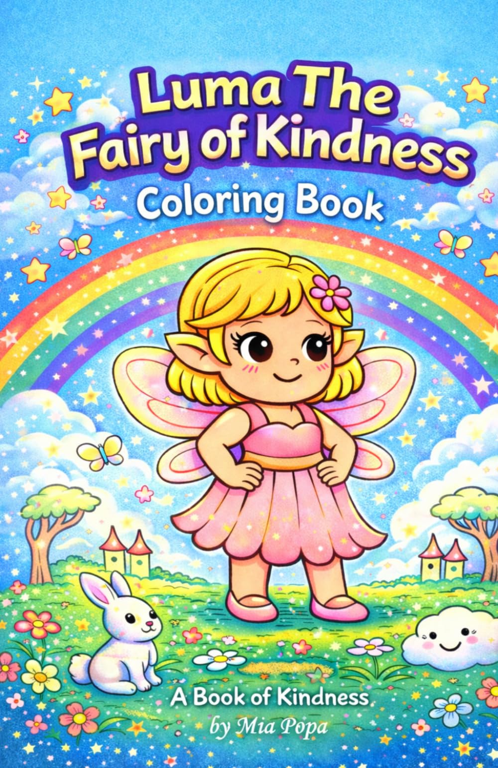 Luma The Fairy of Kindness: A Magical Coloring Book About Kindness, Friendship and Love for Kids Ages 3–6