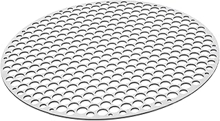 GANAZONO Churrasqueira De Aço Inoxidável Esteira De Malha Para Churrasco Esteira Para Grelhar Vegetais Para Churrasco Grelha De Acampamento Para Churrasco Grade De Malha Prática Grelha