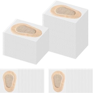 Panitay 120 Pack Latex-Free Adhesive Eye Patches for Adults & Kids - Breathable 3x2 Inch Disposable Eyepatches, Comfortable Nude