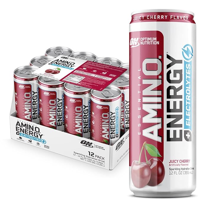 Buy Optimum Nutrition Amino Energy Drink Plus Electrolytes for Hydration, Sugar Free, Caffeine