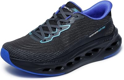 Skechers Uomo Max Cushioning Glide-Step Sapphire Slip-in ALLENATRICE