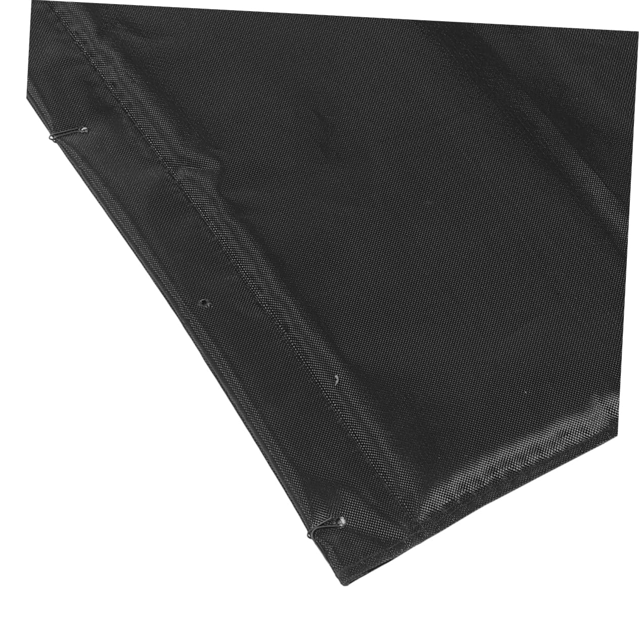 MAGICLULU Cojín para Silla de Ruedas de Tela Oxford, 2 Piezas | Negro, Transpirable y Fácil de Limpiar, Repuesto para Suministros de Sillas de Ruedas