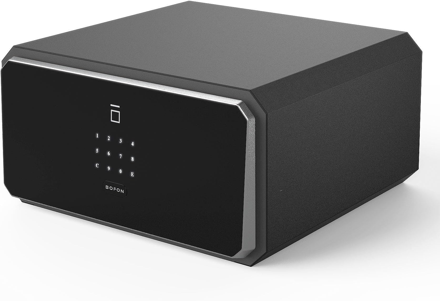 SAFEBOFON W Series Security Box with Key Safe Box 1.45 Cube Fingerprint Password Safe for Home