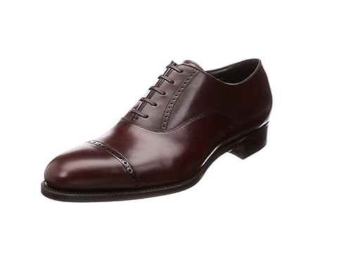 Amazon サンヨウヤマチョウ 三陽山長 サンヨウヤマチョウ 弦六郎 ゲンロクロウ パンチドキャップトゥ Q7405 022 57 メンズ 三陽山長 サンヨウヤマチョウ ビジネスシューズ