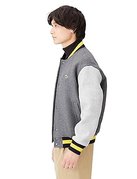 Amazon | [ラコステ] ブルゾン [公式] ベーシックバーシティ