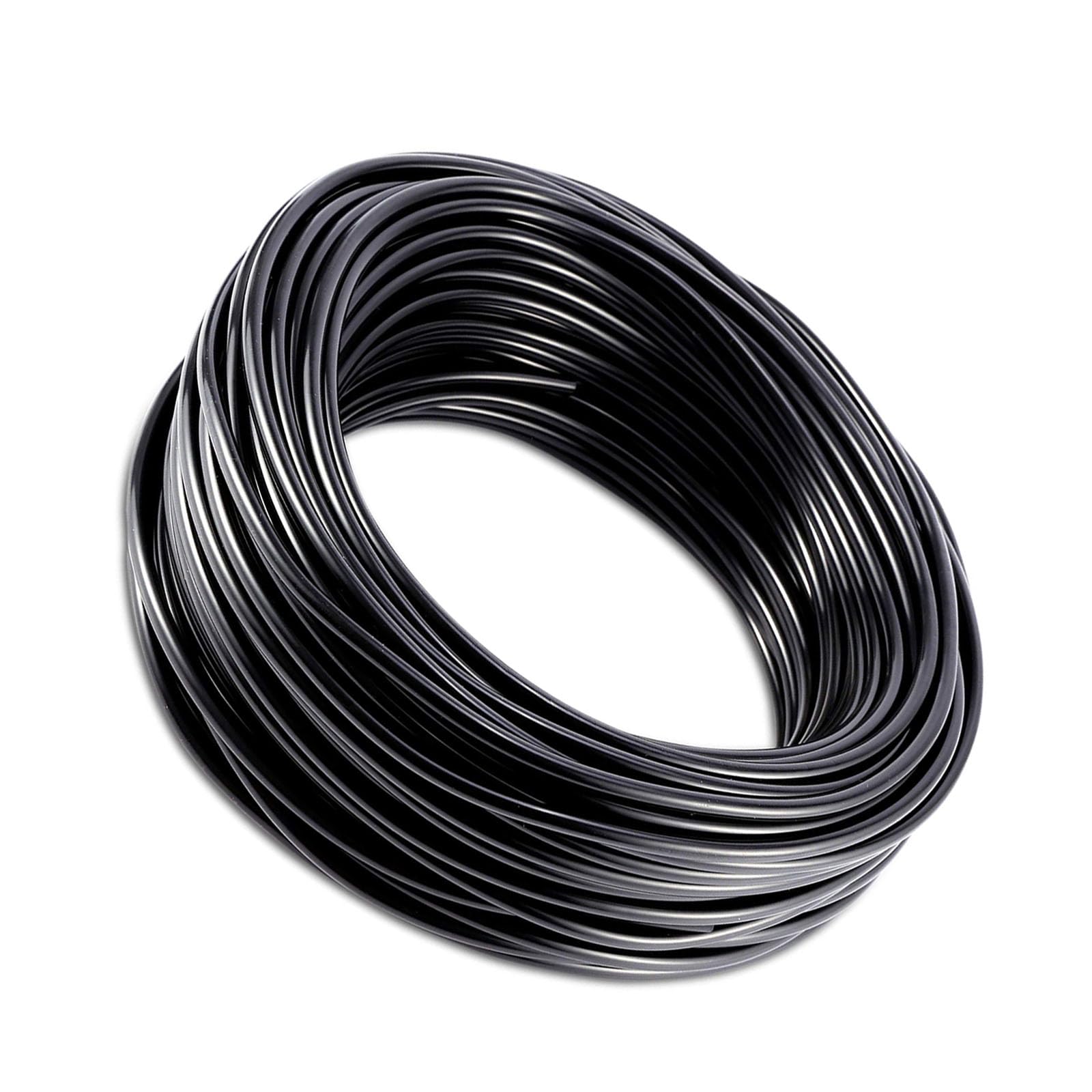 Lcuvimpex 12Mm Drip Irrigation Tubing, Black Micro Irrigation Tube Drip Line Watering Hose Multiple Lengths 5M-100M(100M(328Ft))