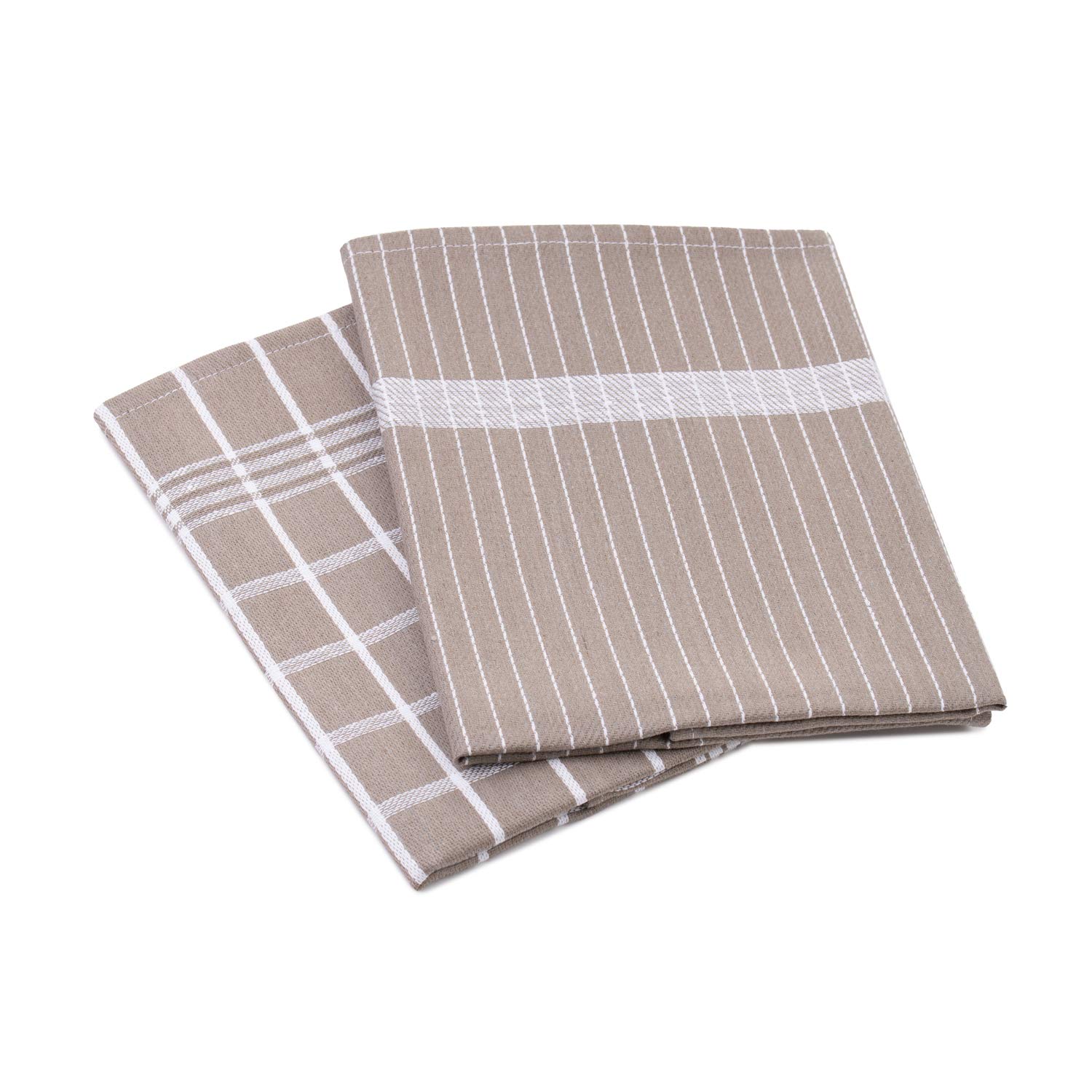 Paños de cocina Gözze absorbentes de algodón y poliéster reciclado de 50x70 cm 1