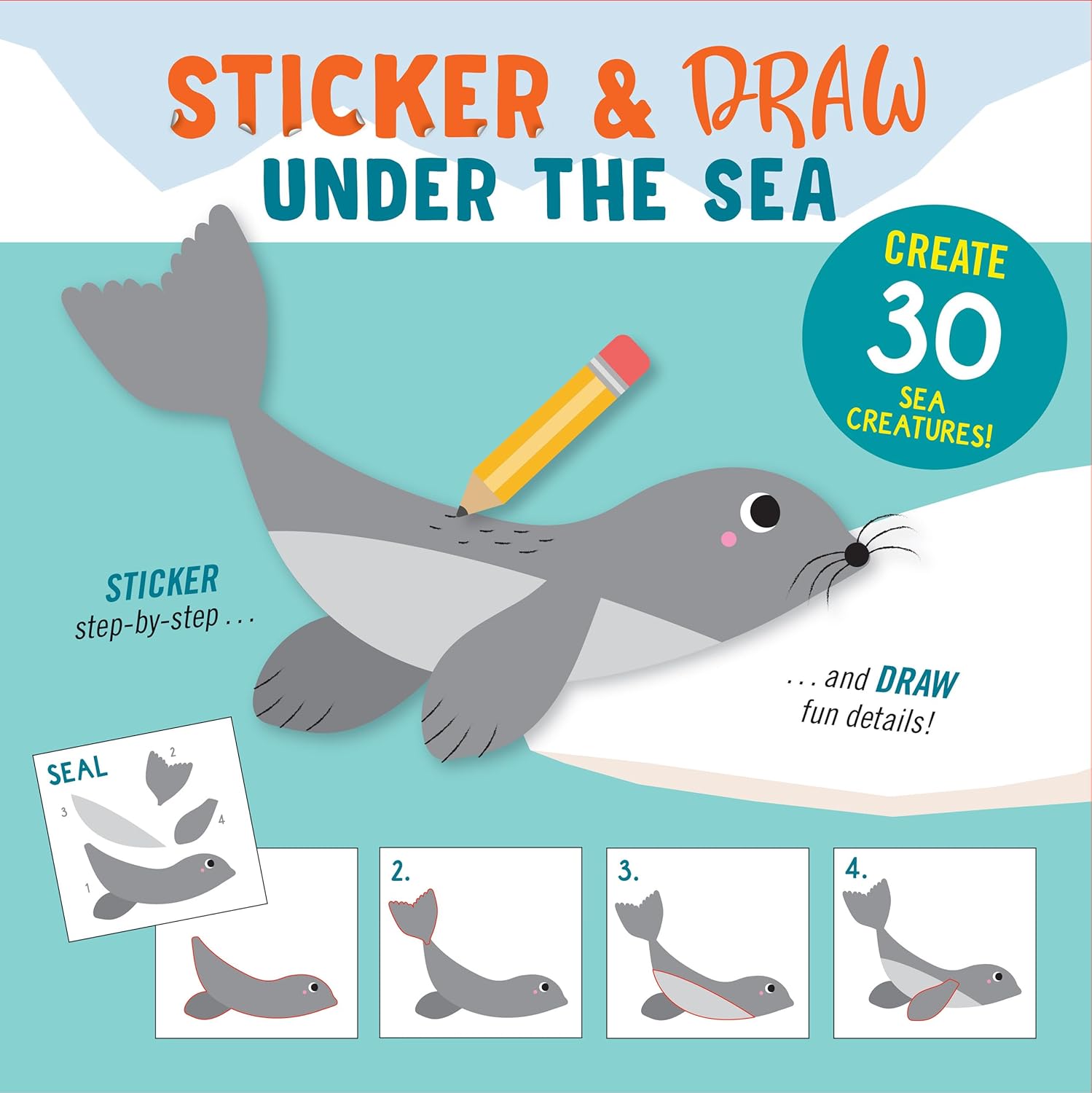 Sticker & Draw - Under the Sea: Peter Pauper Press, Peter Pauper Press ...