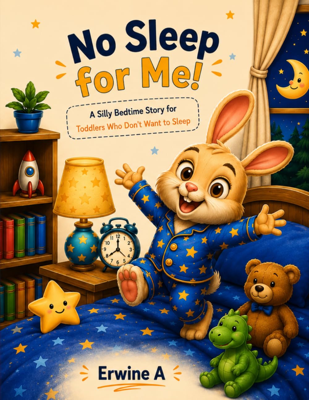 No Sleep for Me: A Gentle Bedtime Story About Calming Down and Going to Sleep
