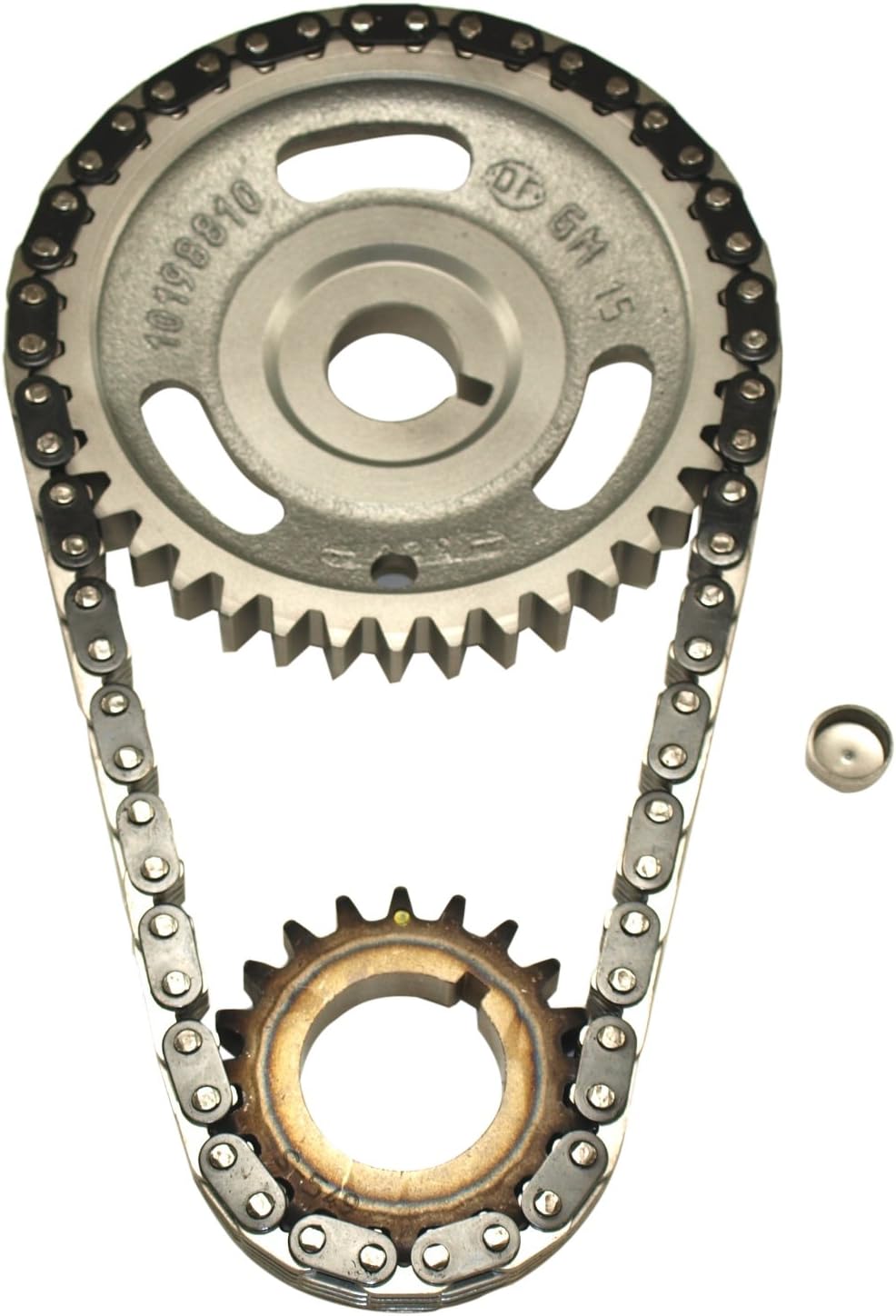 Cloyes C-3019MS Timing Set Tensioner Elimination Kit Incl. Cam Sprocket/Crank Sprocket/Timing Chain/Oil Galley Plug Timing Set