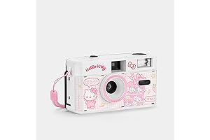Hello Kitty Strawberry Kawaii FC-11 35mm Film Camera (Shake)