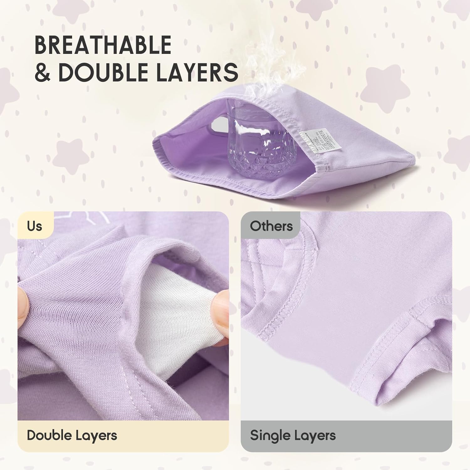 Balabala Girls Underwear Cotton Toddler Girls Panties Cute Comfortable Little Girl Underwear Pack Soft Breathable Boyshorts - Image 3