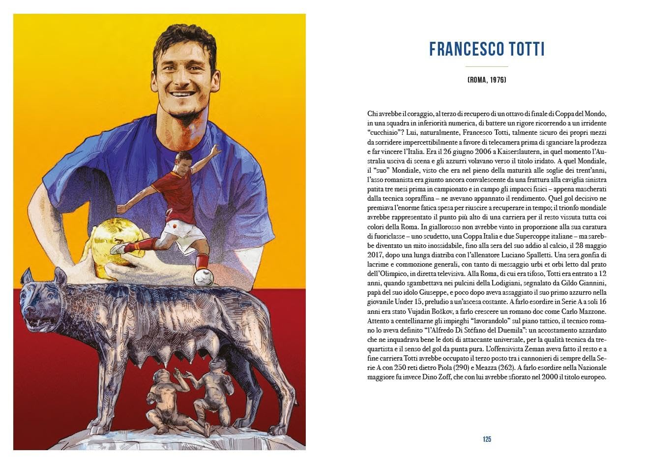 La storia del calcio azzurro in 50 ritratti