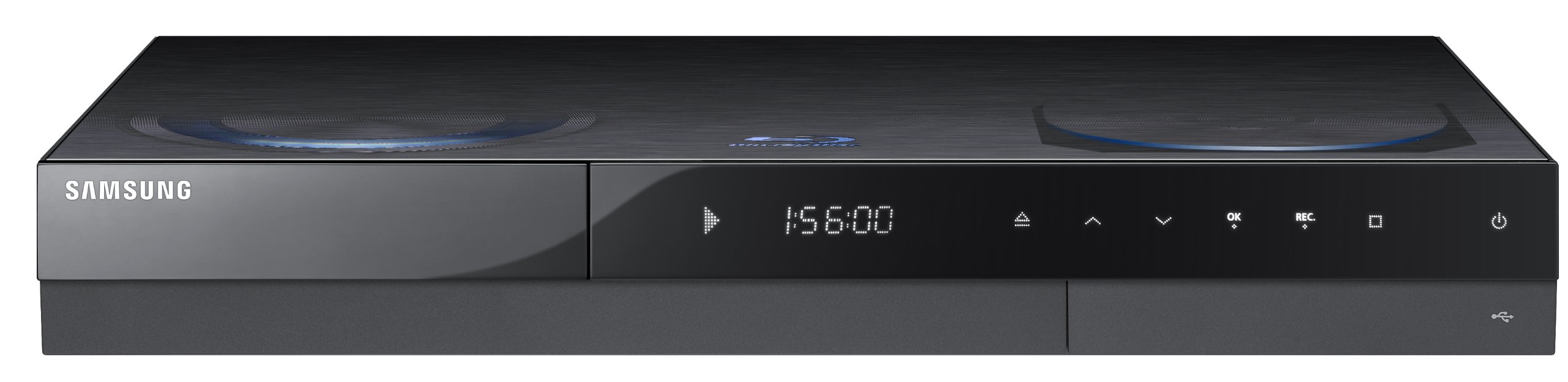 Samsung BD-C8200S HD-Rekorder mit Blu-Ray-Player (250 GB, Satelliten HDTV-Tuner, Upscaler 1080p, CI+) platinschwarz