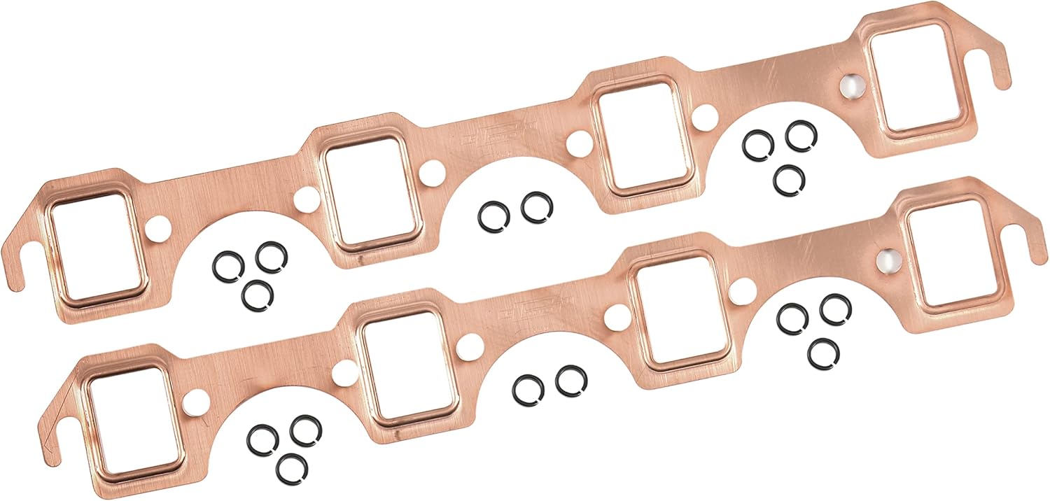 Mr. Gasket - 7160 Copper Exh Gaskets-Ford Sb