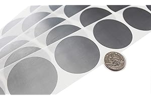 DIY Scratch-Off Sticker Disks for Games 2 Inch (250 Pack)