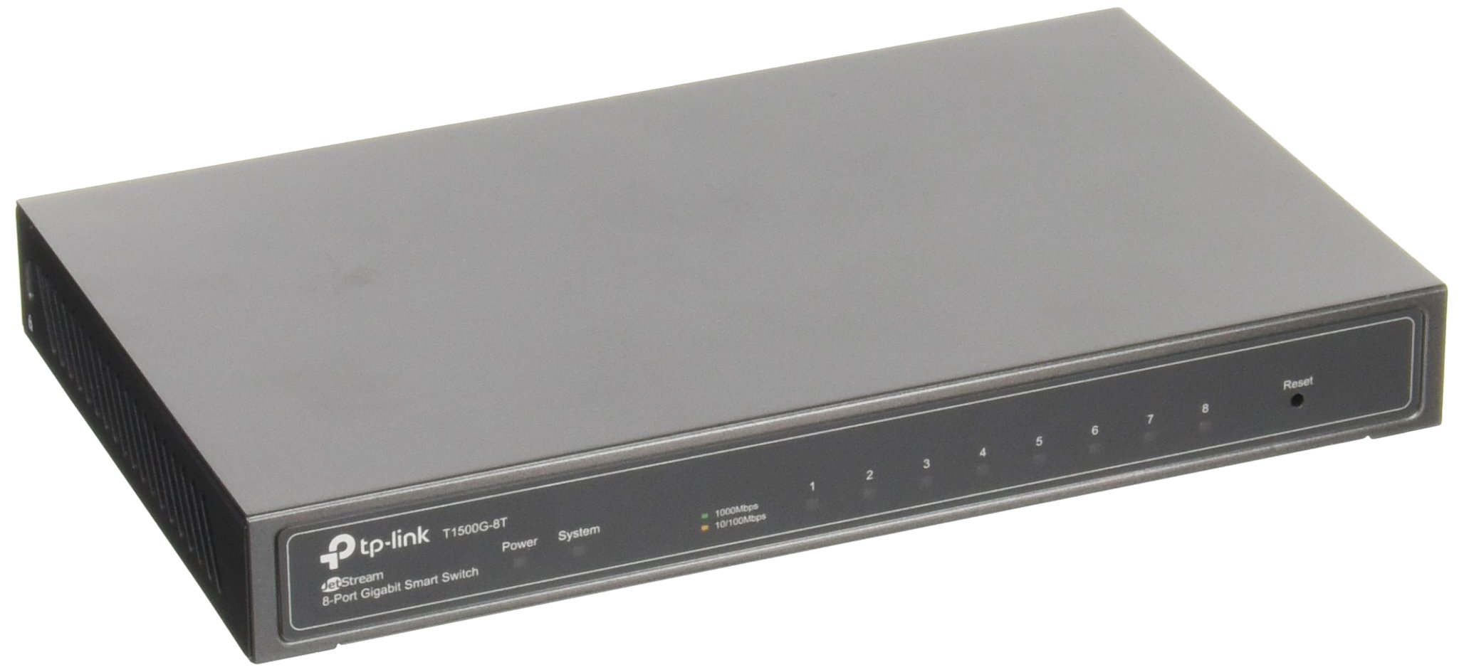 TP-Link Jetstream 8 Port Gigabit Smart Managed Switch | Desktop | Dual Firmware | 802.3af PoE or Direct DC Powered | Support Vlan, L2/L3/L4 QoS, IGMP and Link Aggregation | T1500G-8T (TL-SG2008)-image-44